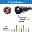 WIRO 6x2,5 adapter M5